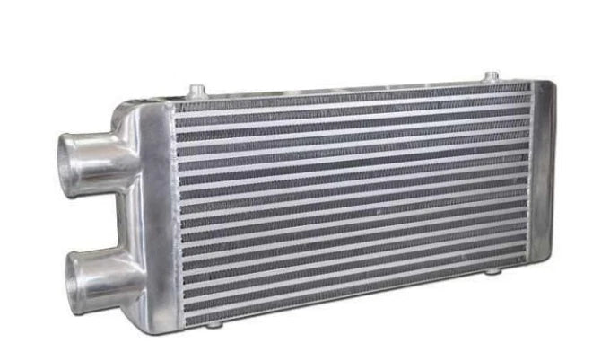 PREMIUM INTERCOOLER TURBO 450X300X76 MM SAME SIDE HIGH FLOW UNIVERSAL
