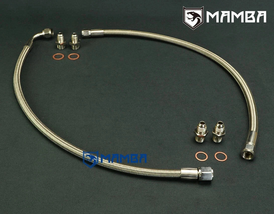 Turbo Oil & Water Line For Nissan RB26DETT SKYLINE GTR Twin Turbo Factory TB25  -018-0037