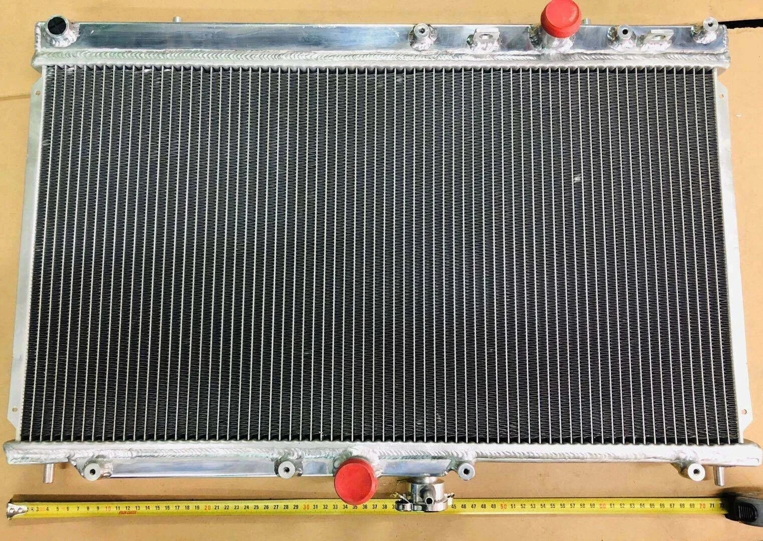 POWER S full ALUMINIUM RADIATOR 690X380X50MM 3-core FITS MITSUBISHI LANCER EVO 7 8 9