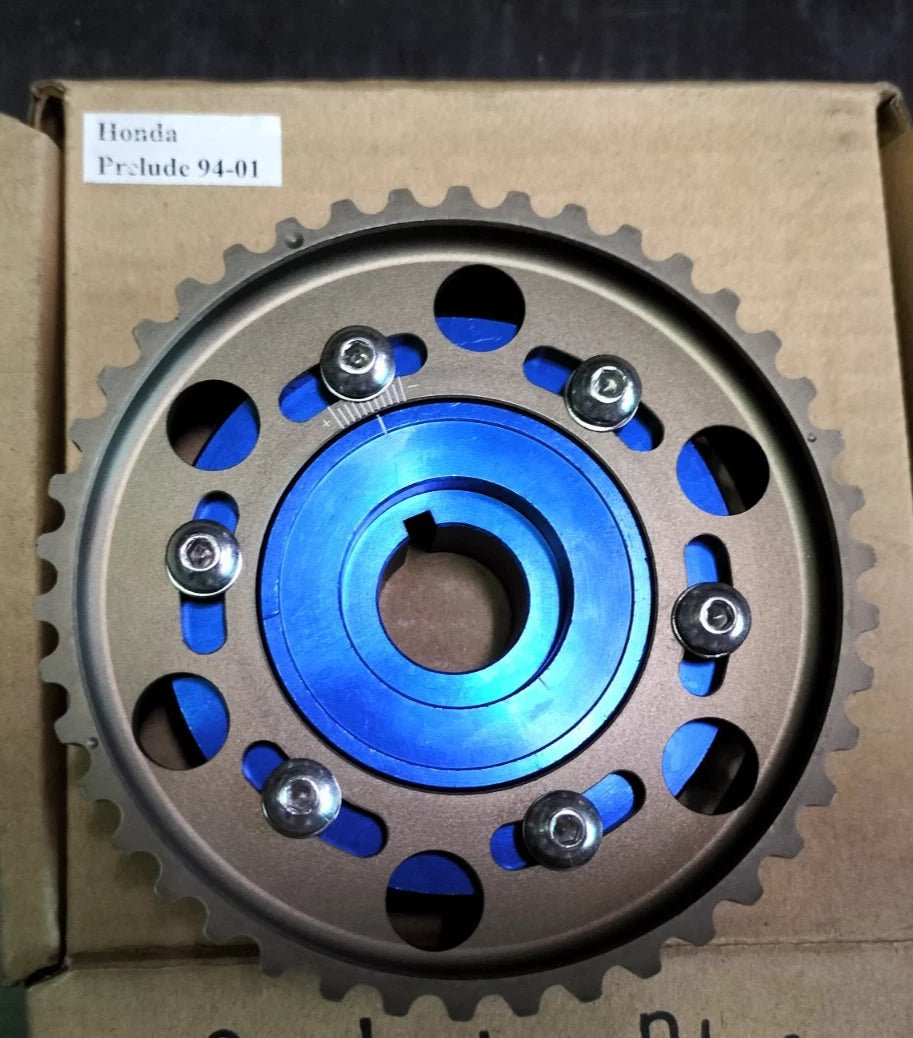 2X POWER S ENGINE CAM GEAR SUITS HONDA PRELUDE 2.2L H22A DOHC VTEC /H23