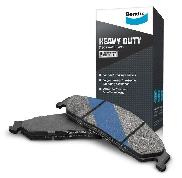 Bendix Heavy Duty Brake Pad Set Front DB2221 HD FIT Toyota Hilux 2005-2015