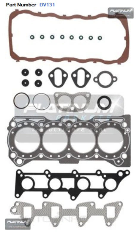VRS HEAD GASKET KIT for SUZUKI VITARA SE416 1.6L G16A SOHC 1988-1994 #DV131