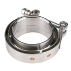 100mm 4" V-Band Vband Clamp KIT Stainless Steel Flange Exhaust DUMP Pipe