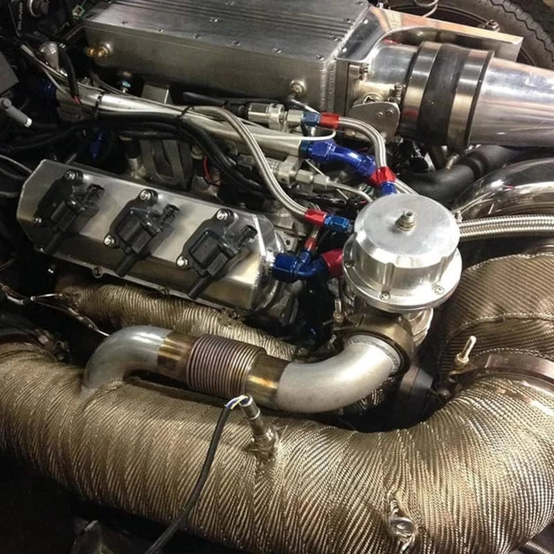 15M X TITANIUM Exhaust Heat Wrap Tape Exhaust Manifold TURBO DUMP -UNIVERSAL