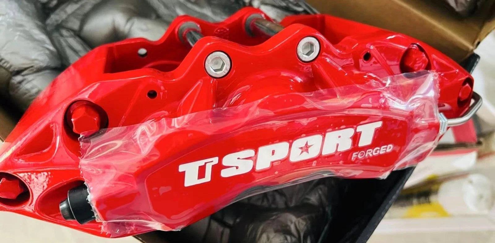 2X TTSPORT 6Pot STREET PERFORMANCE BRAKE CALIPERS (SPEC: AP9040 /CP9040) UNIVERSAL FOR BIG BRAKE KIT