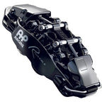 2X BLACK  - AP Racing PERFORMANCE 4 Piston Brake Caliper CP9540 world Radi-CAL 2 (Radial)