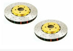 2X DBA 5000 Drilled Slotted Rotor Front DBA5928BLKXS fit SKYLINE GTR R32 R33 R34