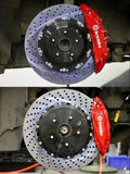 Brembo BIG 6Pot Calipers J6 Front / F4 4Pot Rear + (F+R) 380mm/355mm Rotors Full Big brake Kit FOR (WHEEL SIZE :20 inch)