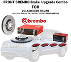 Front BREMBO brake upgrade kit for VW Tiguan AD1 (2016~ON) 340MM ROTOR VERSION
