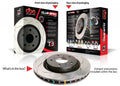 2X DBA T3 SLOTTED DISC ROTOR DBA4097S FRONT ROTORS FIT Mazda BT50 E-Series / / FORD RANGER COURIER EconoVan