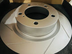 SPECIAL OFFER- FRONT PREMIUM BRAKE SLOTTED ROTOR + 4WD PADS UPGRADE KIT FOR Land Cruiser VDJ76 VDJ78 VDJ79 J70 / LC76 LC78 LC79  (REF:DBA4790S-DB1365 )