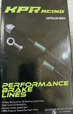 KPR FULL STAINLESS BRAKE HOSE KIT -BRAIDED LINE FRONT FITS BMW X3 X4 X5 X6 X7