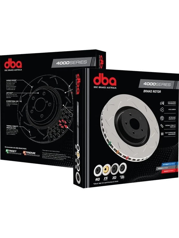 2 x DBA Slotted Brake Rotor 360mm DBA42532S FITS Jeep Grand Cherokee SRT8 Models WK / WH  /Jeep Wrangler 2005+