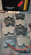 SPECIAL OFFER- KPR (KPRacing) STREET PRO Brake Pads Set for BREMBO 8POT GT8 G8 CALIPERS FIT AUDI RS3 RS4 RS5 / VW Phaeton Touareg