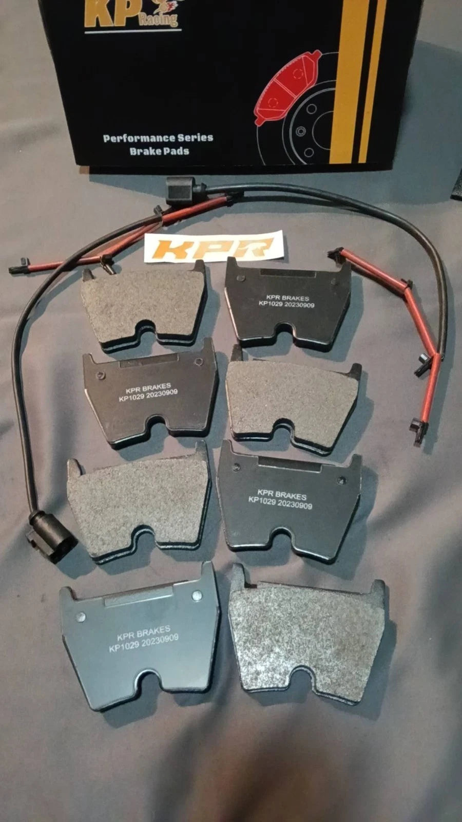SPECIAL OFFER- KPR (KPRacing) STREET PRO Brake Pads Set for BREMBO 8POT GT8 G8 CALIPERS FIT AUDI RS3 RS4 RS5 / VW Phaeton Touareg