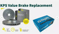 BEST VALUE BRAKE KIT ROTOR + BRAKE PADS FRONT FITS TOYOTA COROLLA ZRE152R ZRE182R