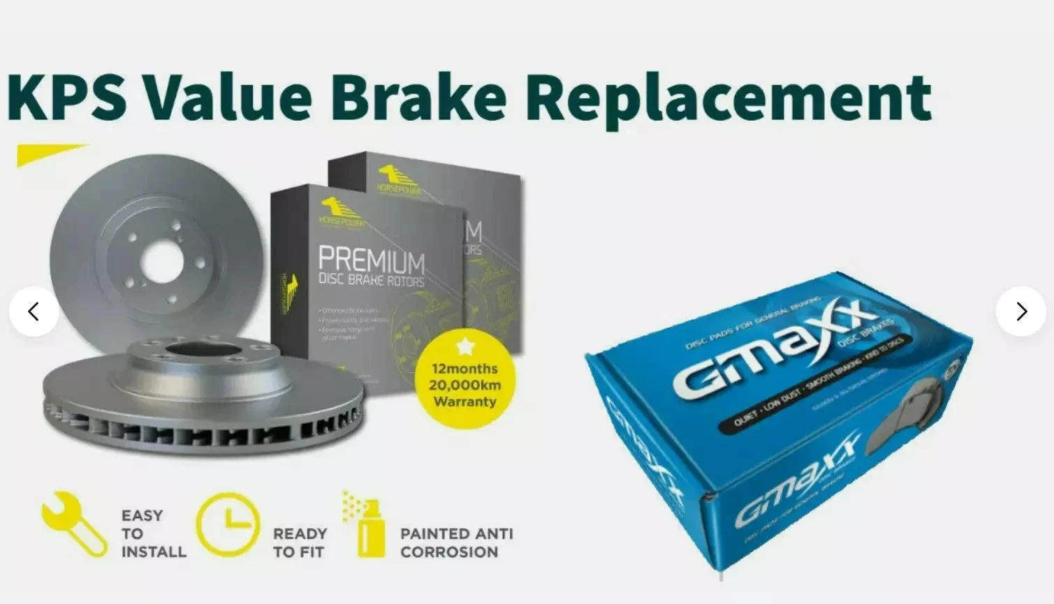 BEST VALUE BRAKE KIT ROTOR + BRAKE PADS FRONT FITS TOYOTA COROLLA ZRE152R ZRE182R