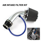 Universal 3 inch 76mm Aluminum Cold Air Intake Pipe + HIGH FLOW POD FILTER KIT