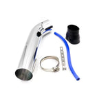 Universal 3 inch 76mm Aluminum Cold Air Intake Pipe + HIGH FLOW POD FILTER KIT