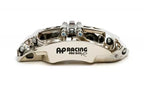 AP RACING PRO 5000R CP9668 (Nickel Plate) CALIPER + 378MM/362MM J-HOOK SLOTTED ROTORS FULL BIG BRAKE KIT