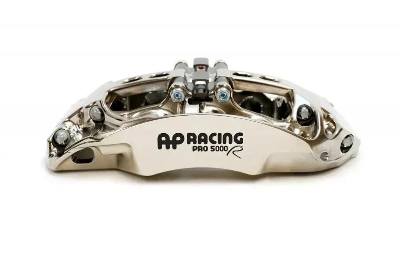 AP RACING PRO 5000R CP9668 (Nickel Plate) CALIPER + 378MM/362MM J-HOOK SLOTTED ROTORS FULL BIG BRAKE KIT