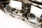 AP RACING PRO 5000R CP9668 (Nickel Plate) CALIPER + 378MM/362MM J-HOOK SLOTTED ROTORS FULL BIG BRAKE KIT