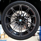 AP RACING PRO 5000R CP9668 (Nickel Plate) CALIPER + 378MM/362MM J-HOOK SLOTTED ROTORS FULL BIG BRAKE KIT