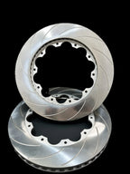 AP RACING 6pot CP9040 +CP9202 CALIPER + HT5S 380MM/355MM/330MM Slotted Rotor Big Brake Kit Front + Rear