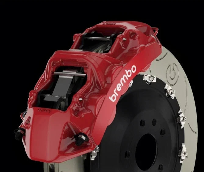 BREMBO GT-M 6 PISTON CALIPER + KPR CCB CARBON CERAMIC ROTOR + FULL BRAKE KIT