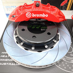 BREMBO 6POT Caliper + KPR HT5S SLOTTED Rotor FRONT + REAR FULL BIG BRAKE KIT SUIT NISSAN Skyline R32 R33 R34 GTST / GTR RB26DETT