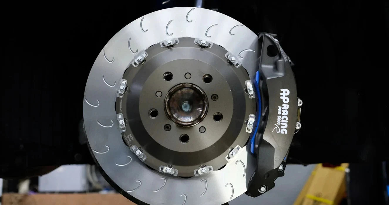 AP Racing TRACK PRO 5000R CP9665 RACE TRACK CALIPER + JHOOK SLOT 362MM ROTOR BIG BRAKE KIT FOR AUDI RS3 8V