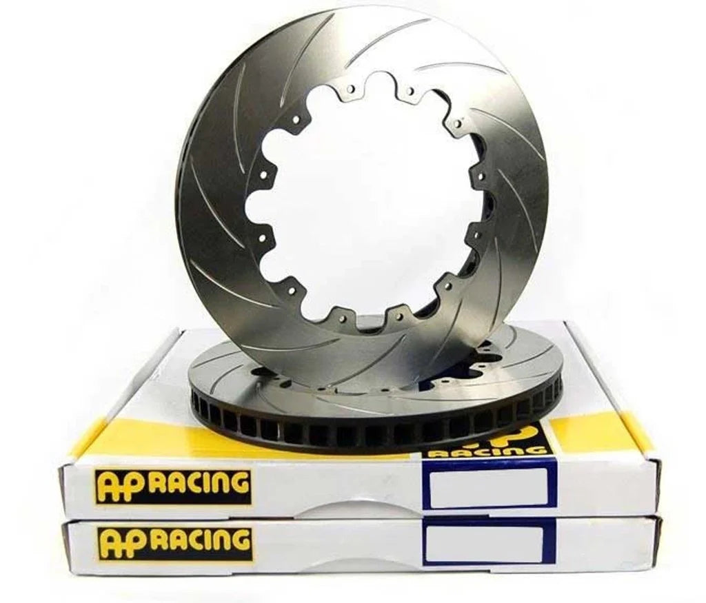 PAIR Genuine AP Racing Slot 355mm X 32mm Disc Brake Rotors (Street /Track Spec)