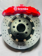 BREMBO GT6 CALIPERS + KPR Carbon Ceramic Rotors (CCB) FULL BRAKE KIT FITS TESLA