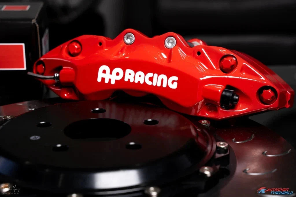 AUG SPECIAL -BOLT ON- AP RACING BIG BRAKE KIT -CP9040 6POT CALIPER + 355MM HT5S ROTOR + GOODRIDGE BRAKE LINE -BIG BRAKE KIT