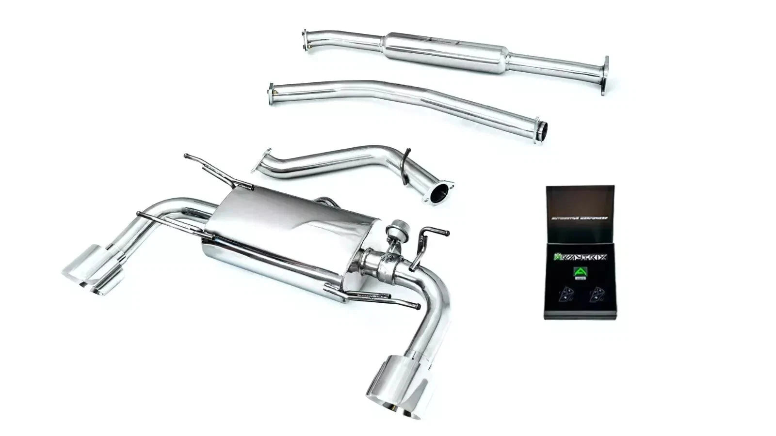 ARMYTRIX STAINLESS STEEL ADJUSTABLE- VALVETRONIC EXHAUST SYSTEM FOR SUBRAU BRZ / TOYOTA 86 GR86