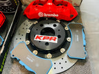 BREMBO GT6 CALIPERS + KPR Carbon Ceramic Rotors (CCB) FULL BRAKE KIT FITS TESLA