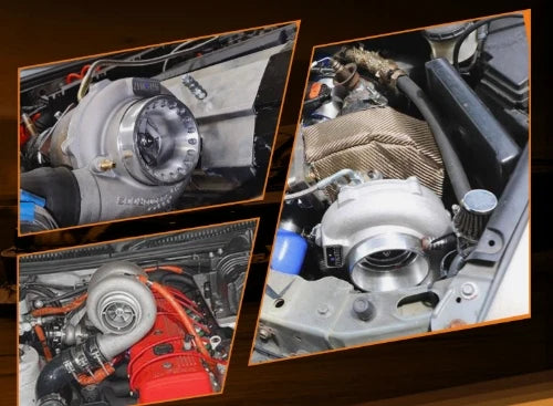 POWER SPIRIT UNIVERSAL GT3037 / GT3076 T3 500HP Turbo Turbocharger 0.82 A/R Billet V-band EXHAUST