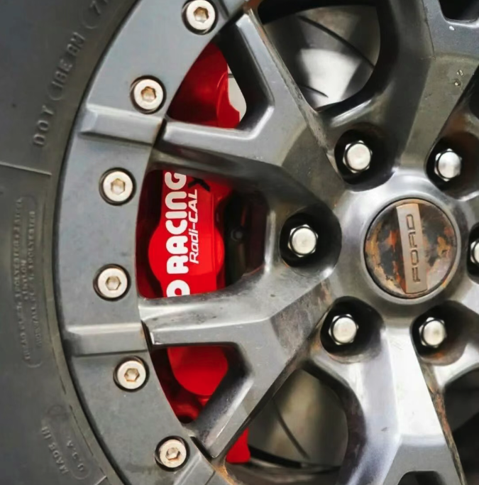 2x NEW AP RACING CP8576 X-HEAVY DUTY (RADI-CAL X) CALIPERS 6 PISTON with AP PADS   (44.5MM X6) SUITS Armoured /4X4 / 4WD / SUV / TOWING / OFFROAD USE